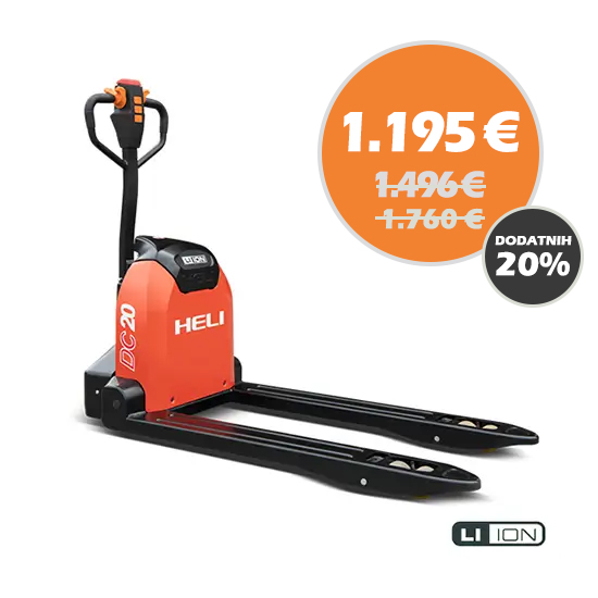 Elektro-paletar litijum jonski cena